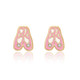 Girl Nation Ballet Slippers Stud Earrings front view