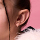 Ballet Slippers Stud Earrings life style