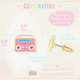 Details and Size of Girl Nation Boom Box Beats Earrings