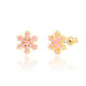 Snowflake Stud Earrings