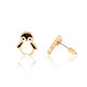 Girl Nation Personable Penguin Stud Earrings