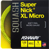 Ashaway SuperNick XL Micro 18 Squash String 9 Meter Set
