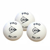 Dunlop Pro Championship White Squash Balls - 1/2 Dozen