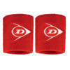 Dunlop Extra Wide Wrist Sweatbands 2-Pack - Red