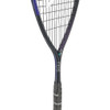 Throat of the Dunlop FX 115 squash racquet showing the FX115 branding above the grip