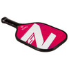 Close-up of the Onix Z5 Mod V2 paddle's pink face and grip detail