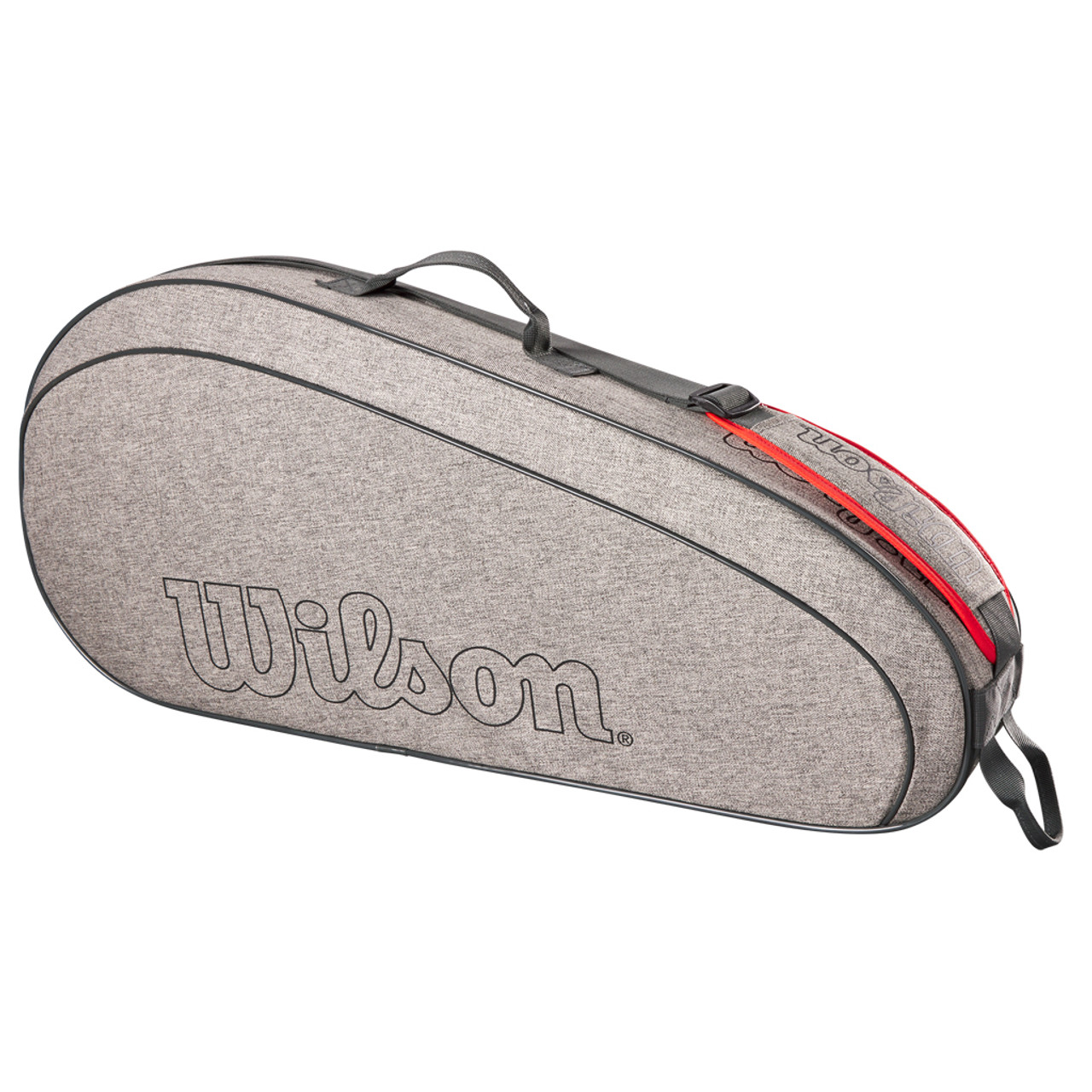 Wilson Team 3-Pack Bag Heather Grey | Tennis Warehouse