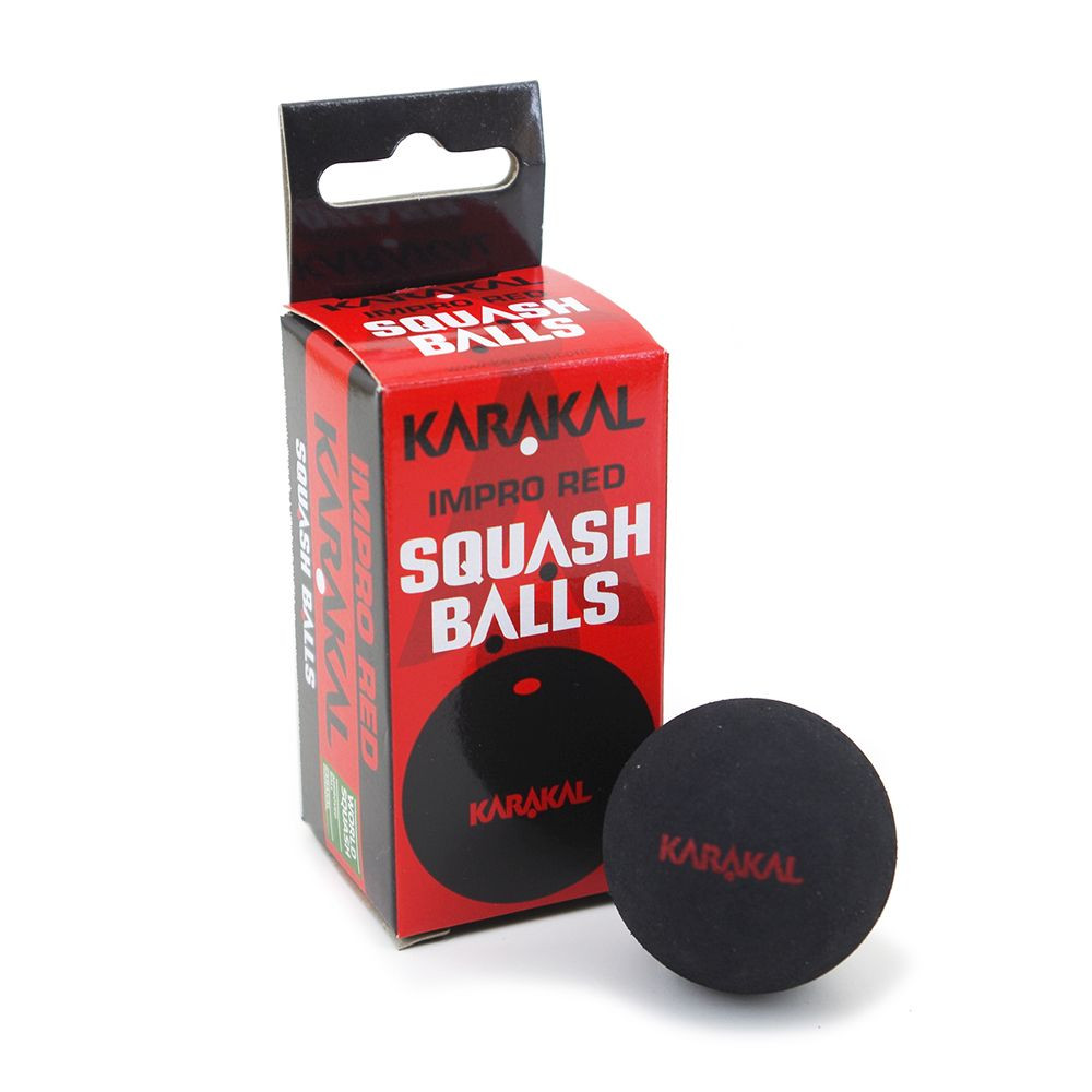 Karakal Red Dot Squash Balls 1 Dozen Australia