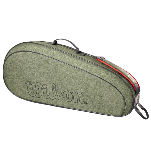 Wilson Team 3 Racquet Bag - Heather Green