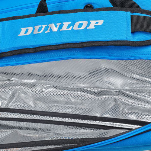 Dunlop Sports FX Performance 12-Racket Tennis Bag, Black/Blue – pncsports