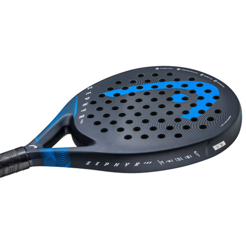 Head Zephyr Pro Padel Racket - Black / Blue Head Zephyr Pro Padel Racket - Black / Blue