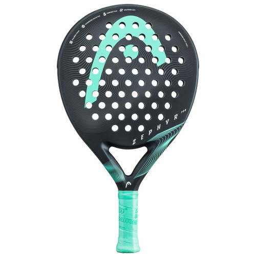 Head Zephyr Pro Padel Racket - Black / Mint