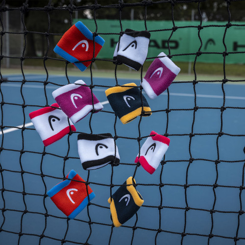 Head Striped Wrist Sweatbands 2-Pack Head Striped Wrist Sweatbands 2-Pack