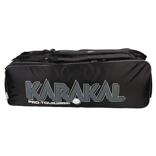 Karakal Pro Tour 2.1 Elite 12 Racquet Bag - White Accents Karakal Pro Tour 2.1 Elite 12 Racquet Bag - White Accents
