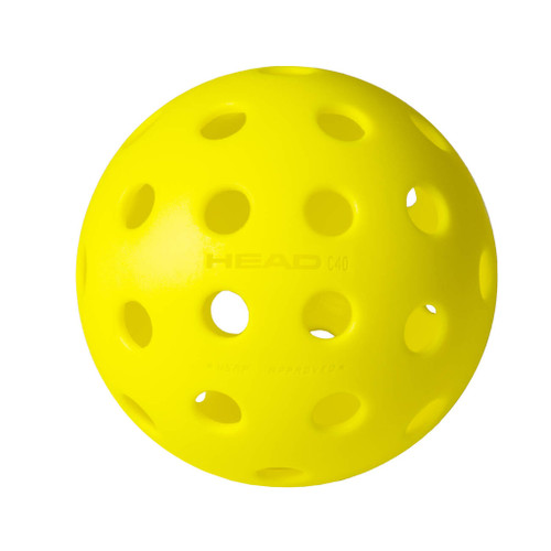Head Championship 40 Outdoor Pickleball Balls - 3 Pack