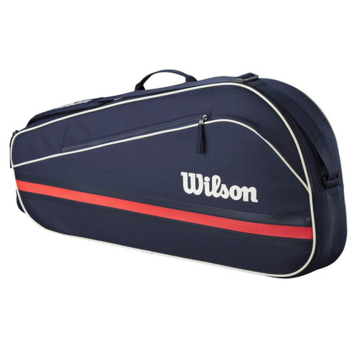 Wilson Team 3 Pack Racquet Bag - Navy Wilson Team 3 Pack Racquet Bag - Navy