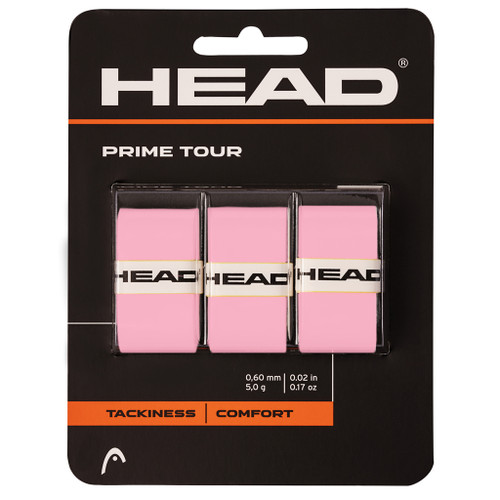 Head Prime Tour Overgrips 3 Pack - Pink