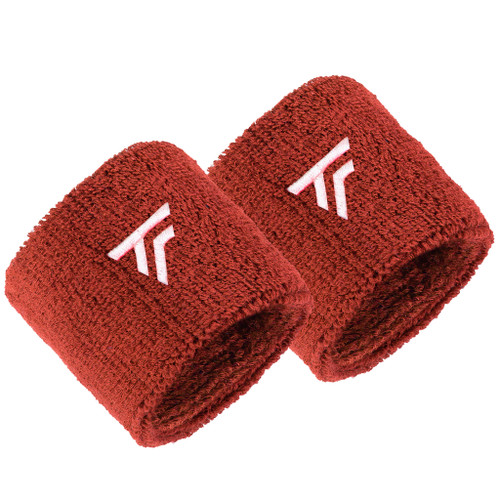 Tecnifibre Terracotta Wrist Sweatbands 2-Pack