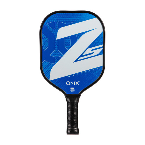 Onix Z5 Mod V2 Graphite Pickleball Paddle Blue Front View