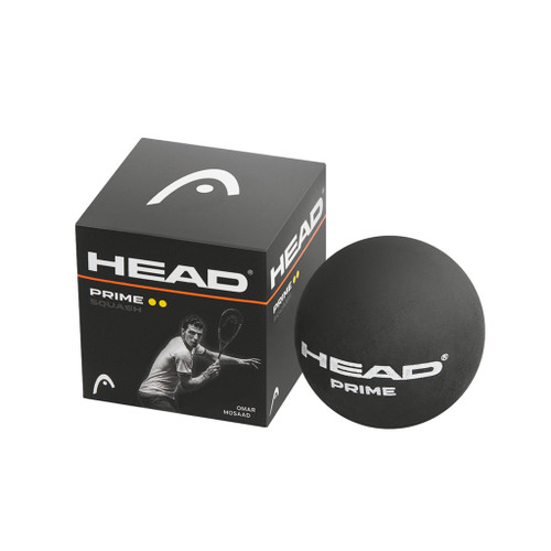 Head Prime Double Yellow Dot Squash Balls - 1 Dozen Head Prime Double Yellow Dot Squash Balls - 1 Dozen