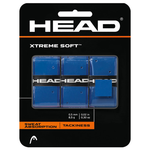 Head XtremeSoft Overgrips 3 Pack - Blue