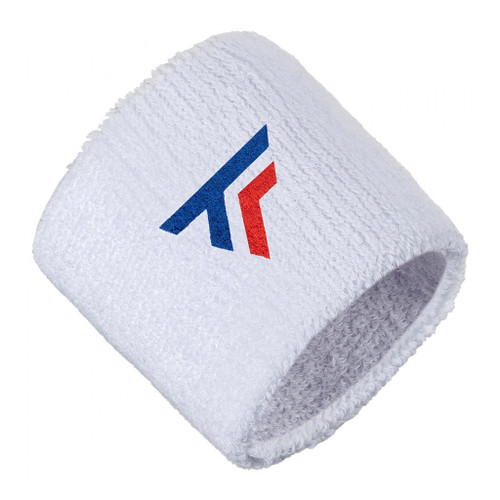 Tecnifibre White Wrist Sweatbands 2-Pack Tecnifibre White Wrist Sweatbands 2-Pack