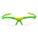 Karakal Pro 3000 Squash Goggles Protective Eyeguards - Green / Gold