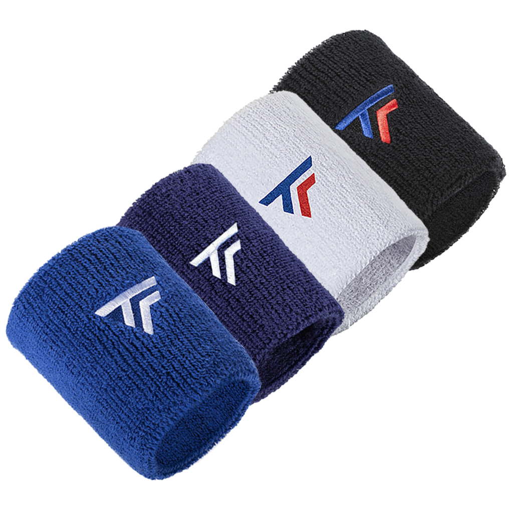 double wide wrist sweatbands