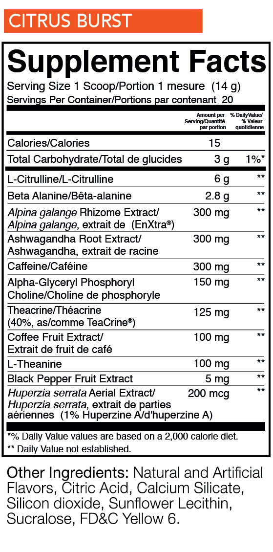 Citrus Burst Nutrition