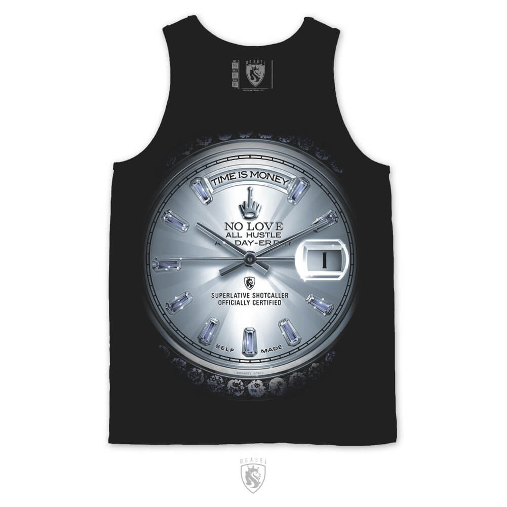 Cat Johnson's tattoo design called "Time is Money" can be found on TattooNOW.