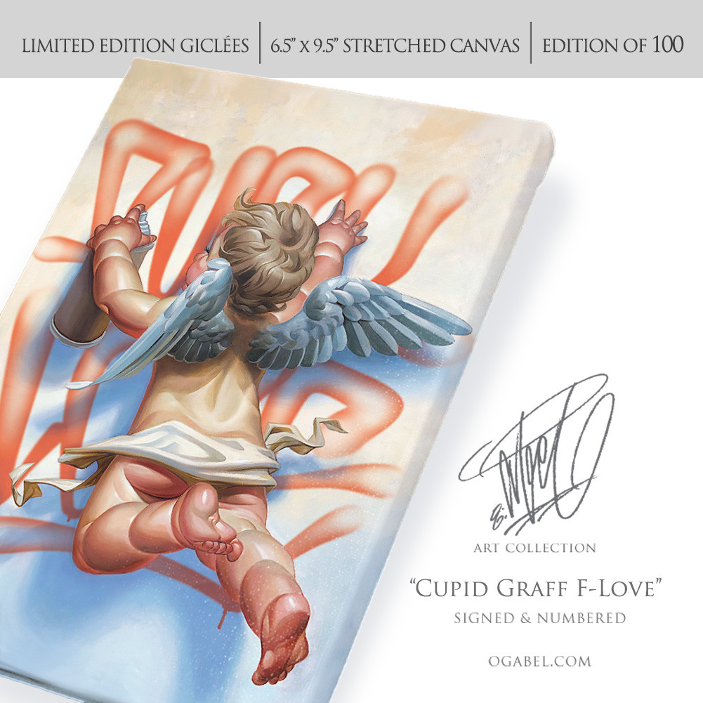 Cupid Fuck Love Graffiti