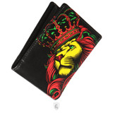 Crown Rasta Thin Bi Fold Wallet