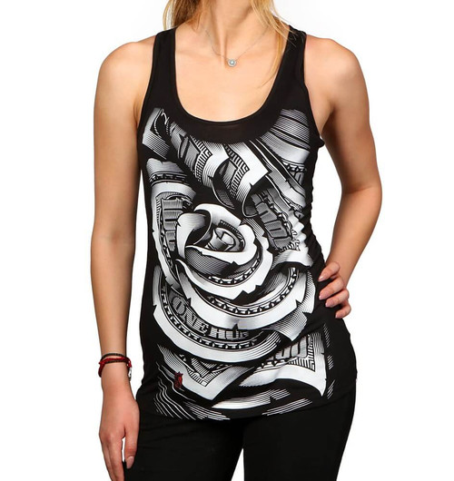 Money rose Racerback