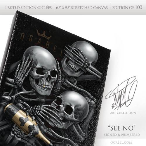 See No 6.5"x 9.5" Limited Edition Canvas