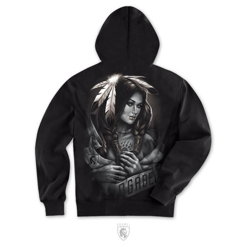 Native Queen Zip Hoodie