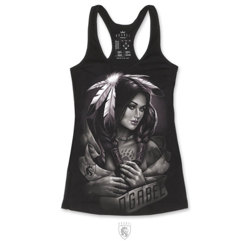 Native Queen Racer Tank