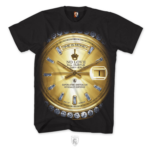 Time Is Money 18K Mens Tee