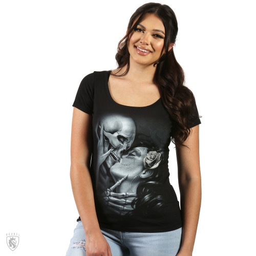 Love Lost Scoop Neck Women's Tee