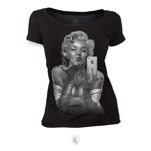 Marilyn Selfie (Scoop, V-Neck or Tee)