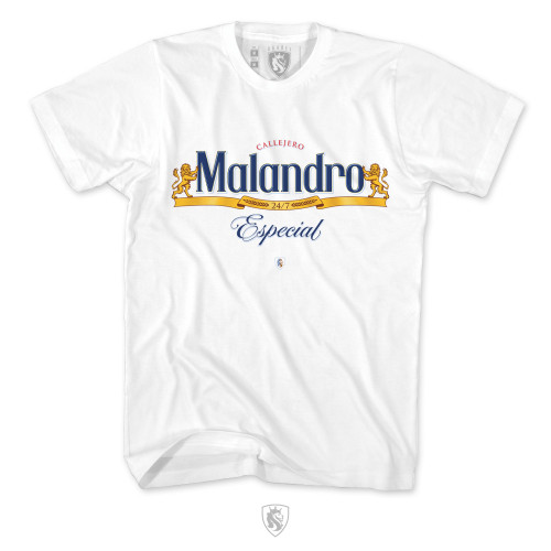 Malandro Callejero Mens Tee In White