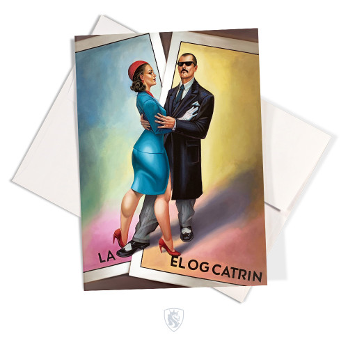 Dama Y Catrin Greeting Card