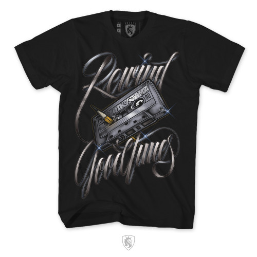 Rewind Good Times Mens Tee