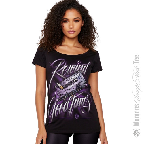 Rewind The Good Times Scoop neck