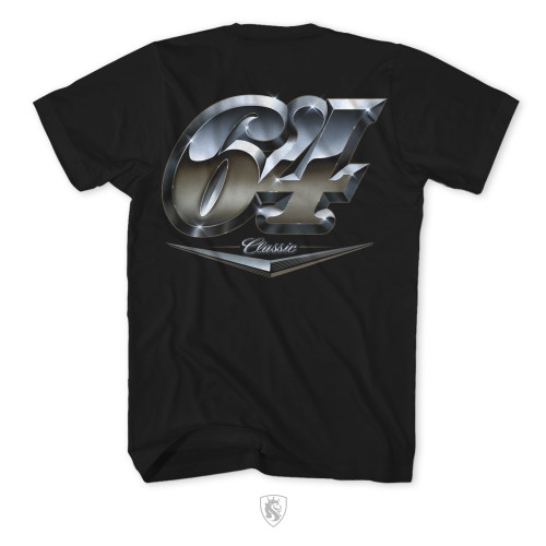 64 -2 Digit Classic Mens Tee