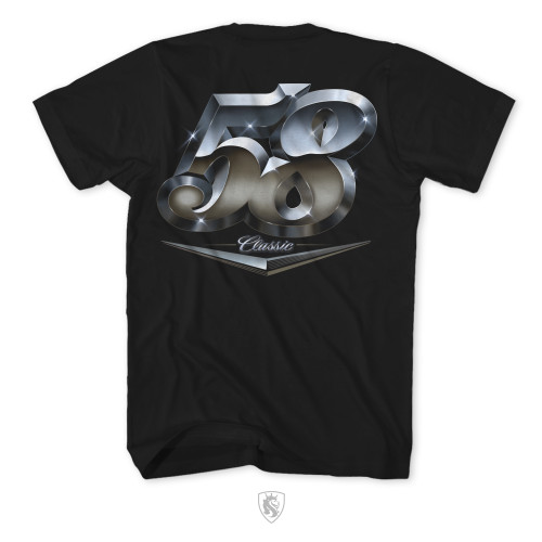 58 -2 Digit Classic Mens Tee