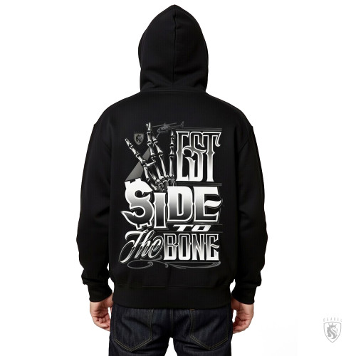 West To The Bone Mens Hoodie
