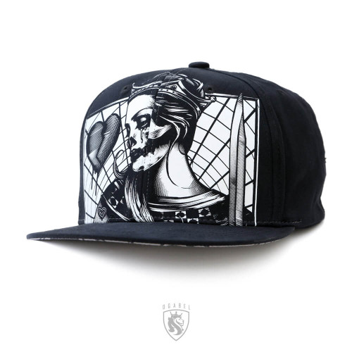 Awesome Queen Skull design on a hat