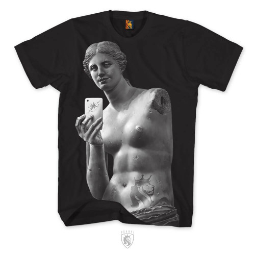 Venus De Milo Taking a selfie Mens Tee
