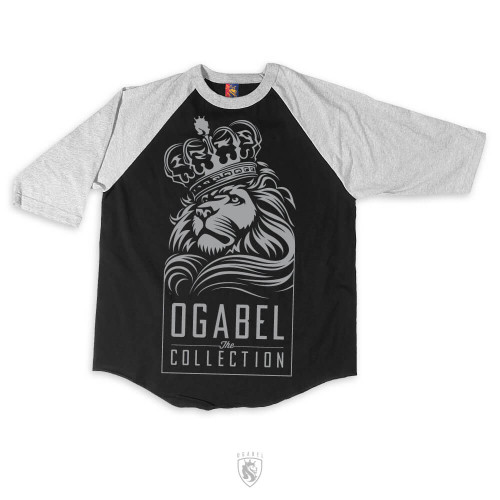 Crowned Lion Mens Raglan 