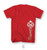 Hustle Key Mens Tee In Red